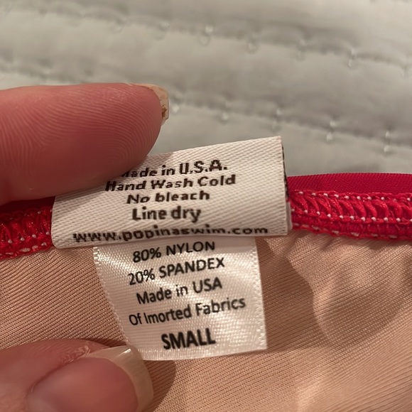 Red Frieda Halter Top - Picture 5 of 5